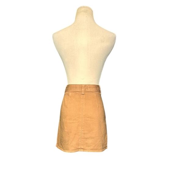 Wilfred Free brown denim  mini skirt size 0 - Picture 12 of 14